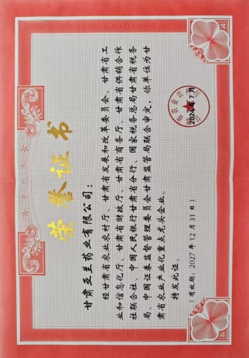 龙头企业